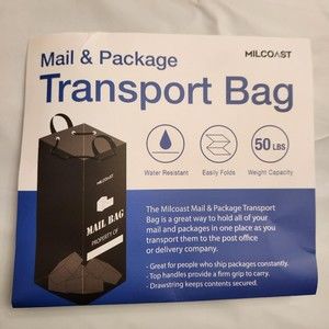 3/$20 NEW Milcoast Transport Bag for Mail & Packages Up to 50 lbs Limit